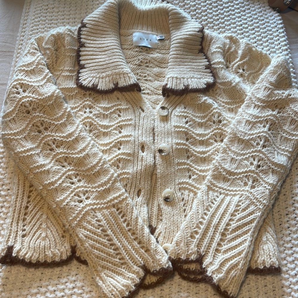 Scalloped Sweater